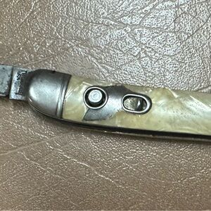Vintage Folding Knife with Cream Handle”Imperial Texas Toothpick “